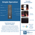 The Forte 40 Inch Recessed Smart Electric Fireplace 80006 feature graphic 1
