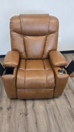 UltraComfort Rhodes UC472 Lift Chair Recliner – Open Box Floor Model Special (Tan) - Image 2