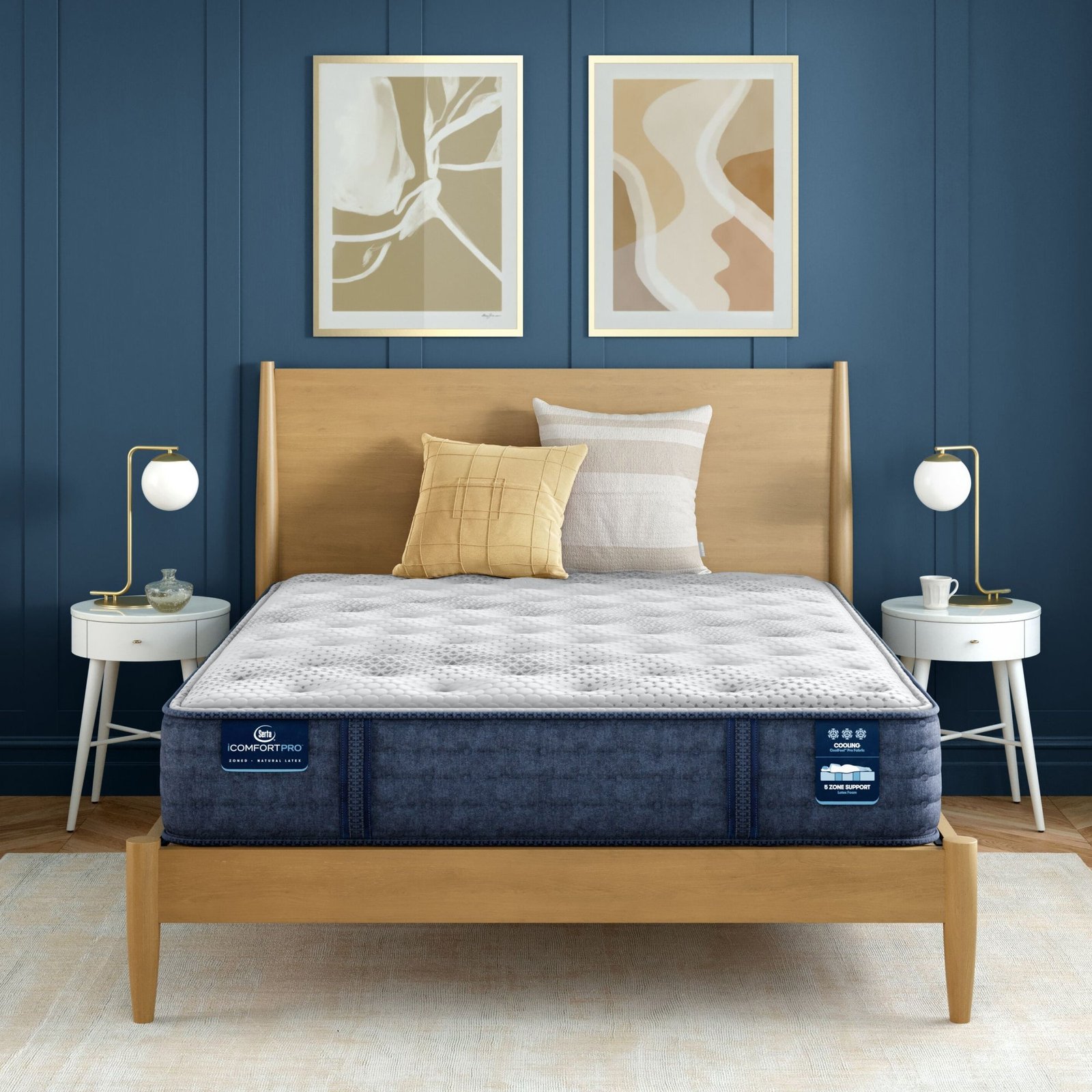 24_Serta_iComfortPro_PDP_Hero_L1ChelseaMed_2000x2000_090e8670-458b-47ca-909c-7de4aefee0ed Serta iComfort Pro™ Chelsea Medium Mattress - Image 1