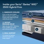 Serta iSeries NXG 3500 Firm Hybrid Mattress (Cooling + 5-Zone Support) - Image 2