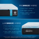 Tempur-Pedic TEMPUR-LuxeBreeze Medium Hybrid 13-Inch Mattress - Image 6