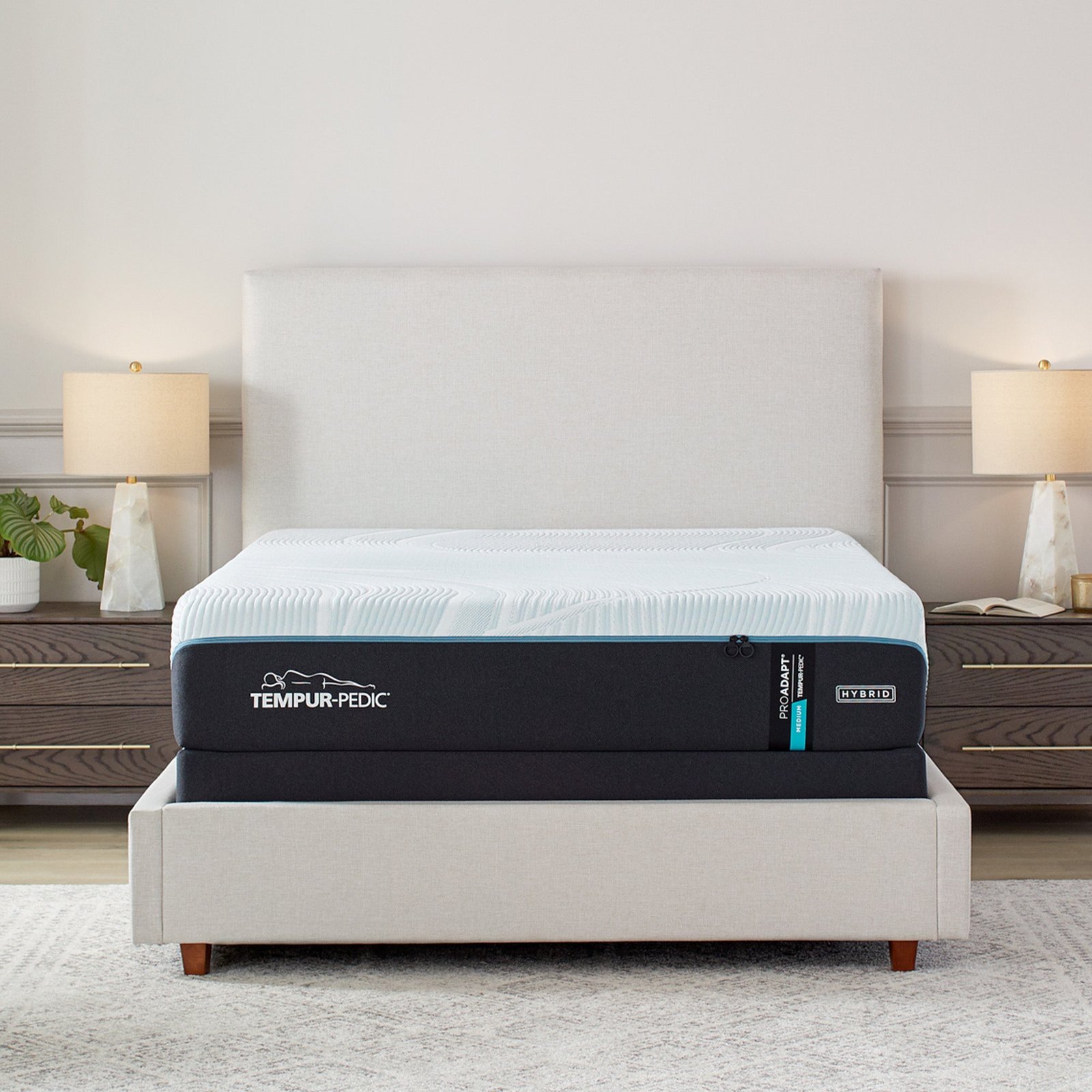 35080-21-TEMProAdapt-MEDIUM-HYBRID_Launch_PDP_ATF_A_01-IC1-HeroRoom Tempur-Pedic ProAdapt Medium Hybrid 12" Mattress - Image 1