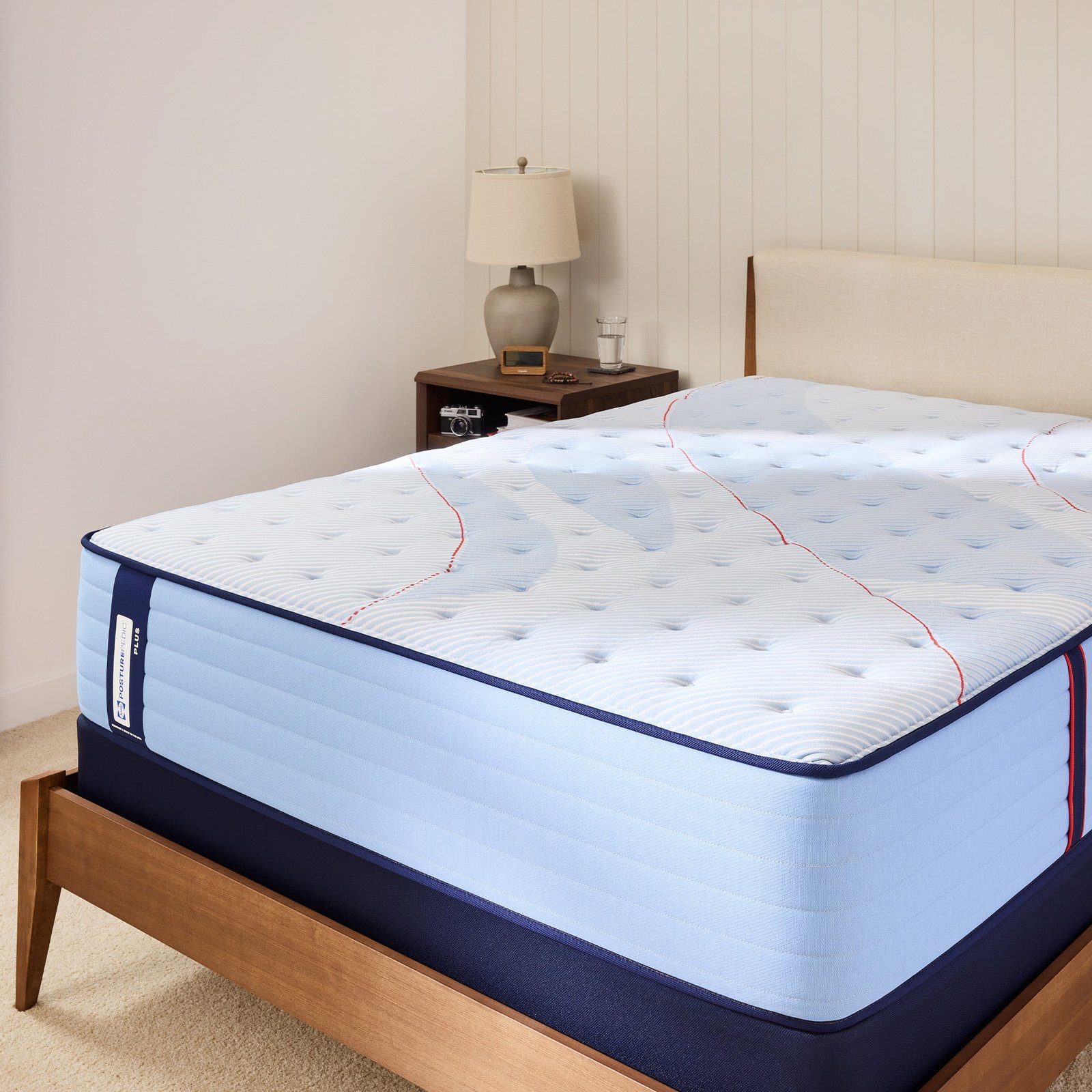 38037-13-SEA25PPLaunch_PLUSSPRING_PattersonII_ULTRAFIRMTT_ATF_A_03-1 Sealy Posturepedic Plus Spring Paterson II 13" Ultra Firm Tight Top Mattress - Image 1
