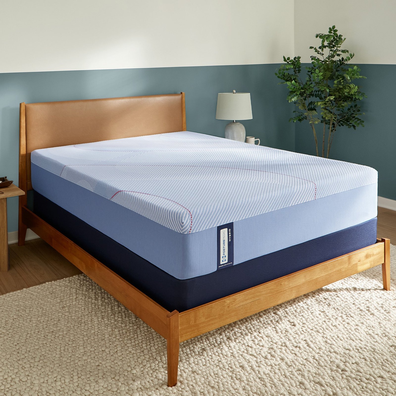 38037-13-SEA25PPLaunch_POSTUREPEDICHYBRID_MEDINAII_MediumTT_ATF_A_02-1 Sealy Posturepedic Medina II 12" Medium Hybrid Mattress - Image 1