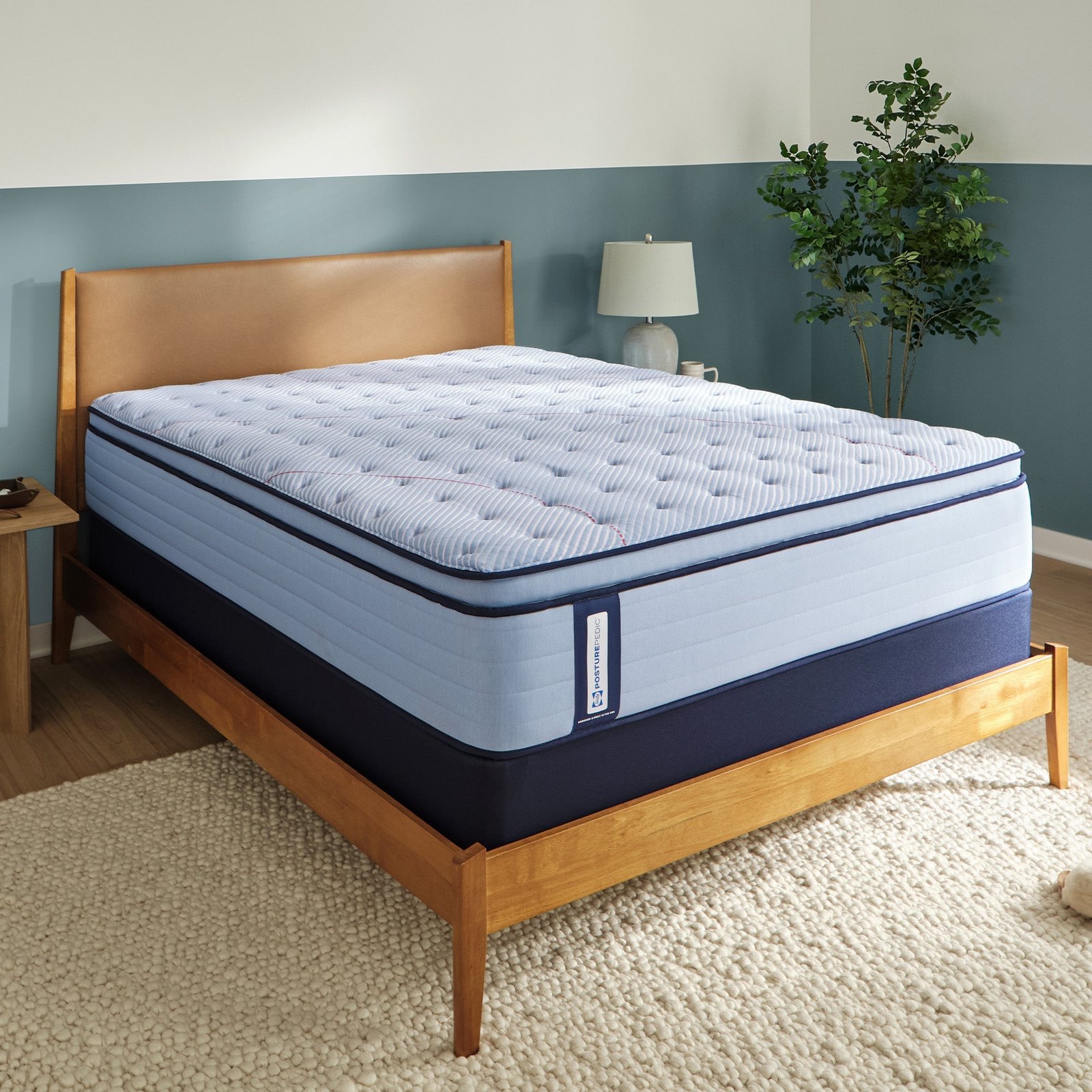 38037-13-SEA25PPLaunch_POSTUREPEDICSPRING_MEDINAII_MediumEPT_ATF_A_03-1 Sealy Posturepedic Spring Medina II 14" Medium Euro Pillowtop Mattress - Image 1