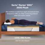 Serta iSeries NXG 2500 Plush Mattress - Contouring Cooling Foam Core Support - Image 4