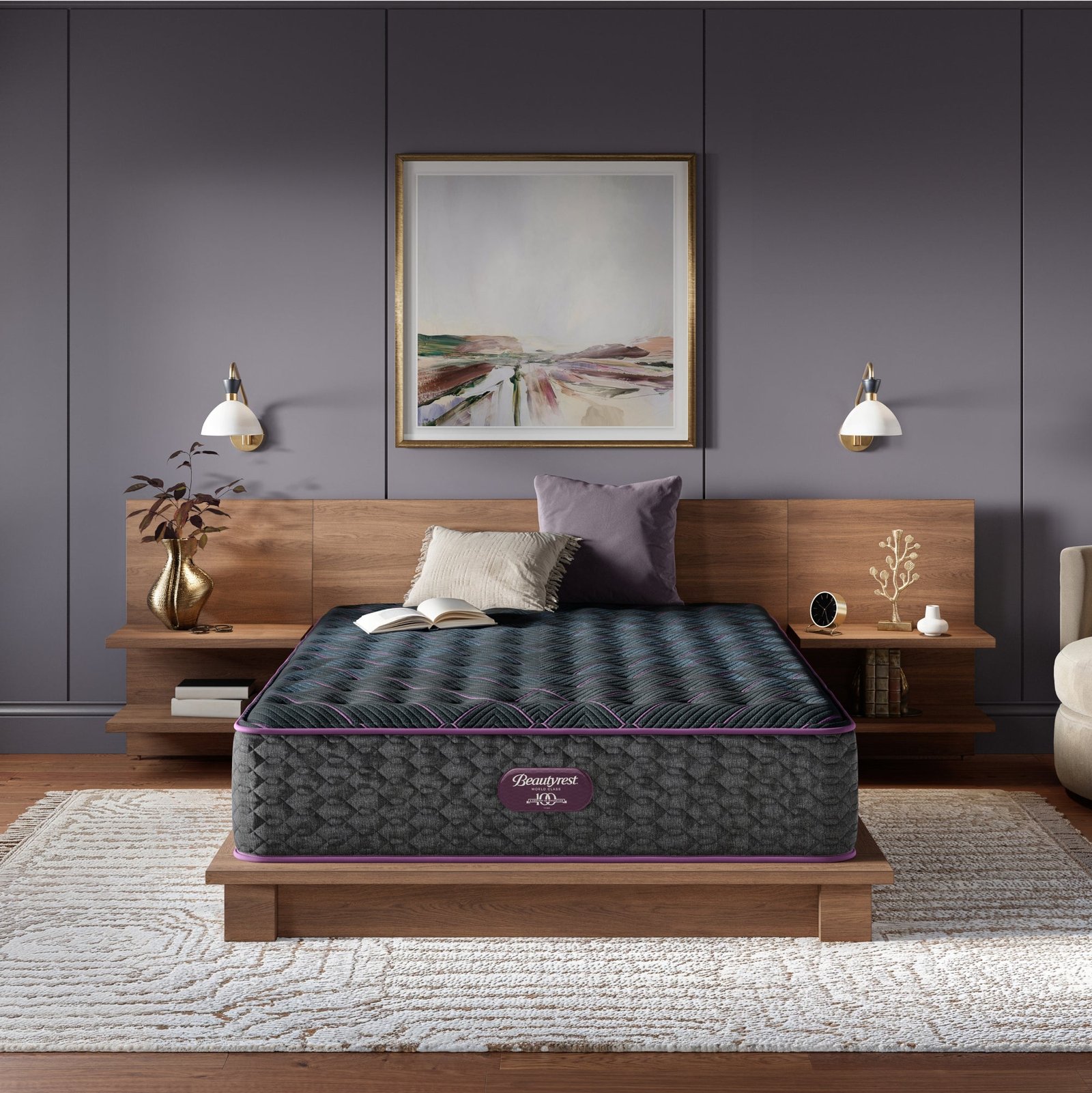 BR25-PDP-WC-L3-MDFM-Hero_2x_24315562-cd2e-4a80-b4ac-a9c59d73f32a Beautyrest World Class Level Three Medium-Firm Mattress - Image 1