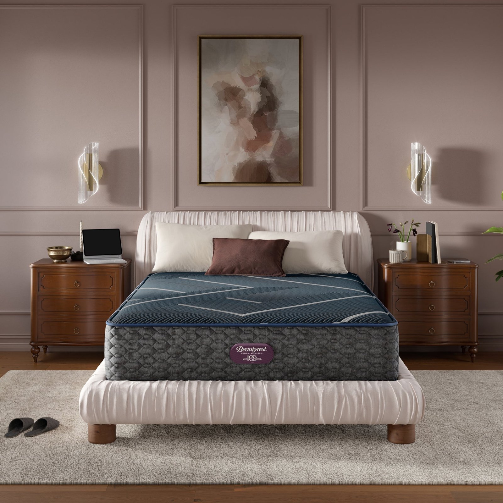 BR25-PDP-WCHY-L4-FM-Hero_2x_c3e0a7ed-3134-468c-9557-4df173aebab4 Beautyrest World Class™ Level 4 Hybrid Firm Mattress - Image 1