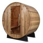 Watoga 2-4 Person Barrel Sauna - Image 2