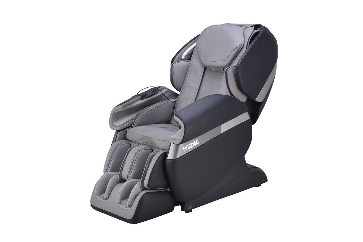 CalmPlus_Charcoal_45_Left Fujiryoki MR6000 Calm Plus Massage Chair - Image 1