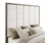 Coaster Fine Furniture Durango Bedroom Set – Grid-Tufted Velvet Headboard & Gold Hardware - Image 18