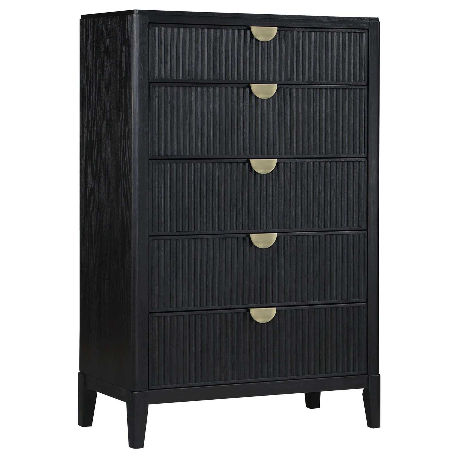 Coaster Brookmead chest in matte black