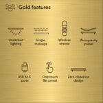 Serta baselogic™ Gold Head and Foot Adjustable Base with Massage & USB - Image 3