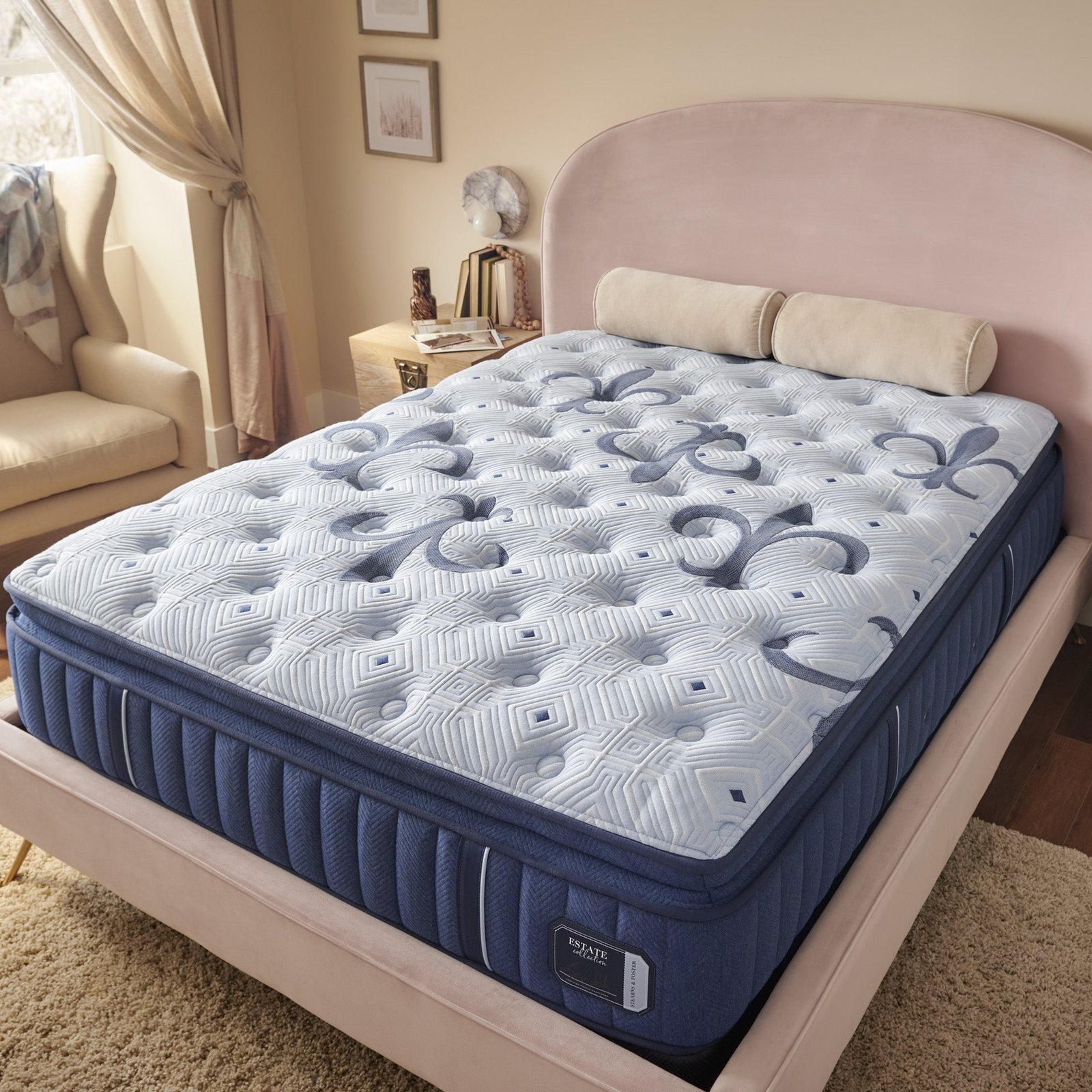 IC2_Hero Stearns & Foster Estate Firm Euro Pillow Top Mattress - Image 1