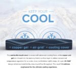 Bedplanet 12” ActiveAlign Copper Gel Mattress – Zoned Support & Sports Recovery - Image 11