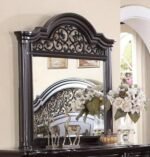 McFerran Home Furnishing B367 Brown Wood Bedroom Set - Image 2