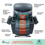 UltraComfort Maya UC566 Medium Power Lift Chair Recliner - Image 25