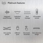Beautyrest baselogic™ Platinum Head and Foot Adjustable Base with Massage - Image 4