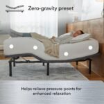 Beautyrest baselogic™ Silver Adjustable Base – Head & Foot Lift - Image 6