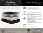 Beautyrest Black XCS Series Three Medium Hybrid Mattress - Image 2
