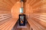 Seneca 6 Person Barrel Sauna - Image 5