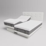 The Dawn House Bed - Adjustable Base Split King Ivory - Floor Model - Image 12