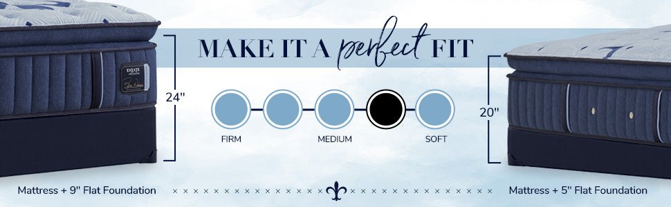Stearns & Foster Estate Soft Pillowtop Optional Foundations