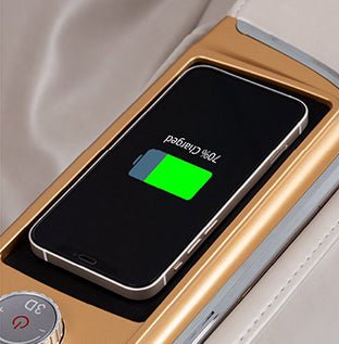Ador 3D Allure wireless charging location