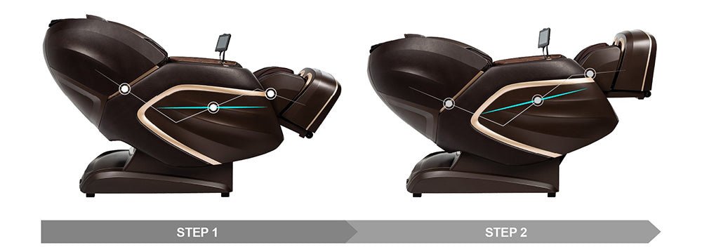 osaki otomic 2-stage zero gravity recline