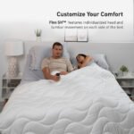 Bedgear Flex LSX Adjustable Base - 4-Motor Articulation with Bluetooth Audio & Massage - Image 8