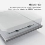 Bedgear Flex LSX Adjustable Base - 4-Motor Articulation with Bluetooth Audio & Massage - Image 9