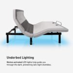 Bedgear Flex LSX Adjustable Base - 4-Motor Articulation with Bluetooth Audio & Massage - Image 6