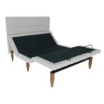 Bedplanet Taylor Adjustable Base with Headboard - Zero-Clearance & Wireless Remote - Image 5