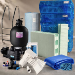 Kit piscine complet couloir de nage – auto construction - 7,00 x 3,00 / Or – Image 3