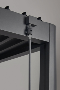 Pergola bioclimatique autoportante NATERIAL Clima alu gris anthracite – Image 10