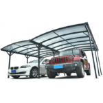 Carport double en aluminium polycarbonate 6mm X-METAL – Image 6