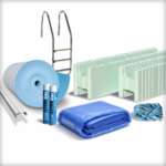 Kit piscine complet rectangle – auto construction - 7,00 x 3,50 / Argent – Image 8