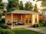 Chalet de jardin Lautrec Alpholz 6.1x3.1m dim. ext. imprégné