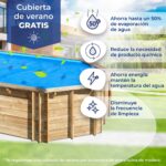 GRE Piscine bois Safran 6,20 x 3,95 x 1,36 m – Image 10
