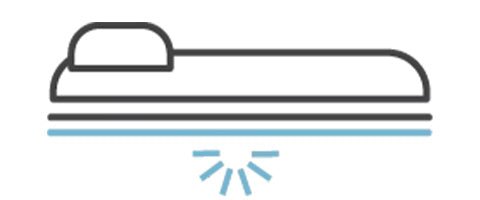 SmartSense adjustable bed under-bed lighting