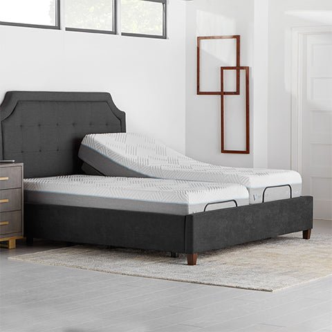 malouf e455 smart adjustable bed base title image