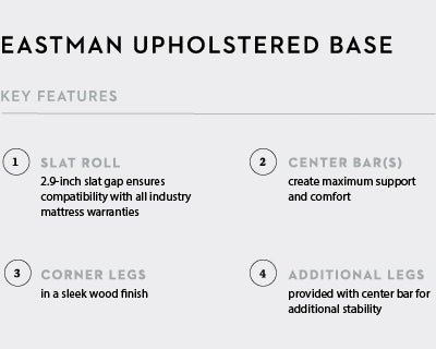 malouf eastman bed features