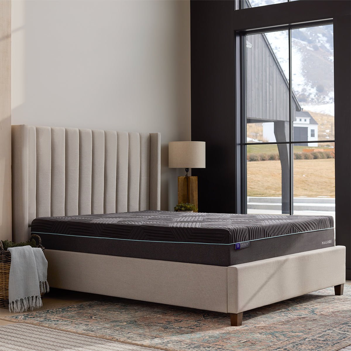 malouf-ice-cloud-activair-mattress-hero Malouf Ice Cloud 13" ActivAir Hybrid Mattress - Image 1