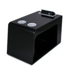 Svago Premium Zero Gravity Side Table – High-Performance Power Hub with Integrated Dual Cup Holders, AC/USB Charging Ports, and Matching Architectural Wood Finish - Image 4