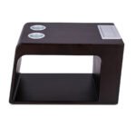 Svago Premium Zero Gravity Side Table – High-Performance Power Hub with Integrated Dual Cup Holders, AC/USB Charging Ports, and Matching Architectural Wood Finish - Image 7