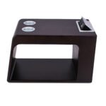 Svago Premium Zero Gravity Side Table – High-Performance Power Hub with Integrated Dual Cup Holders, AC/USB Charging Ports, and Matching Architectural Wood Finish - Image 8