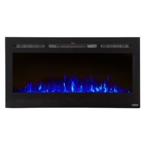The Sideline 40 Inch Recessed Smart Electric Fireplace 80027
